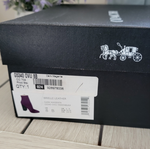 Coach Brielle bootie size 8 - Picture 3 of 13
